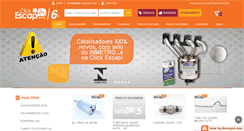Desktop Screenshot of clickescap.com.br